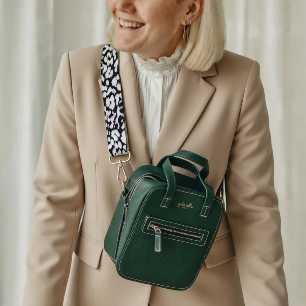 Kit: Aurora Green + Leopard Strap Silver