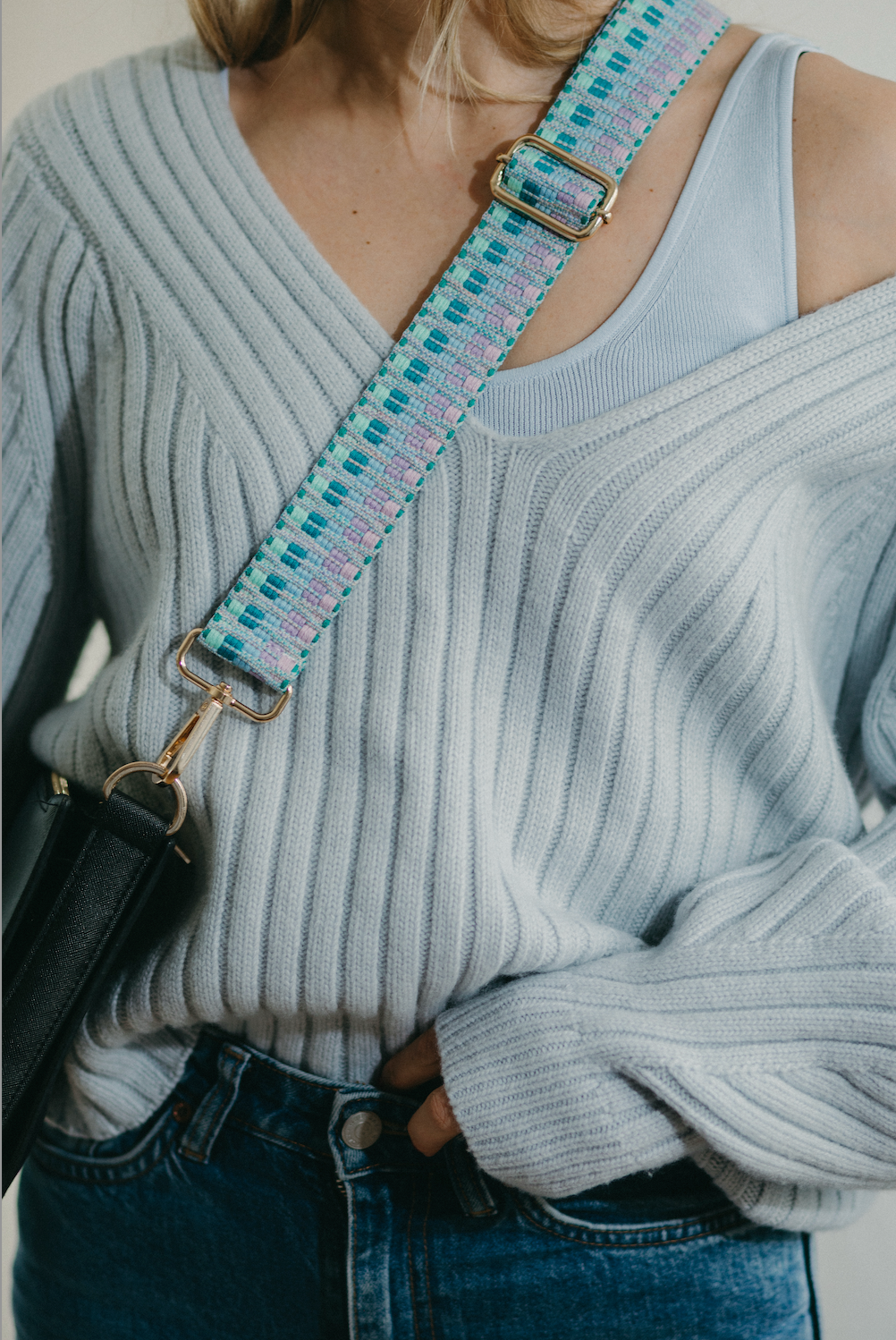 Bubble Gum Adjustable Bag Strap