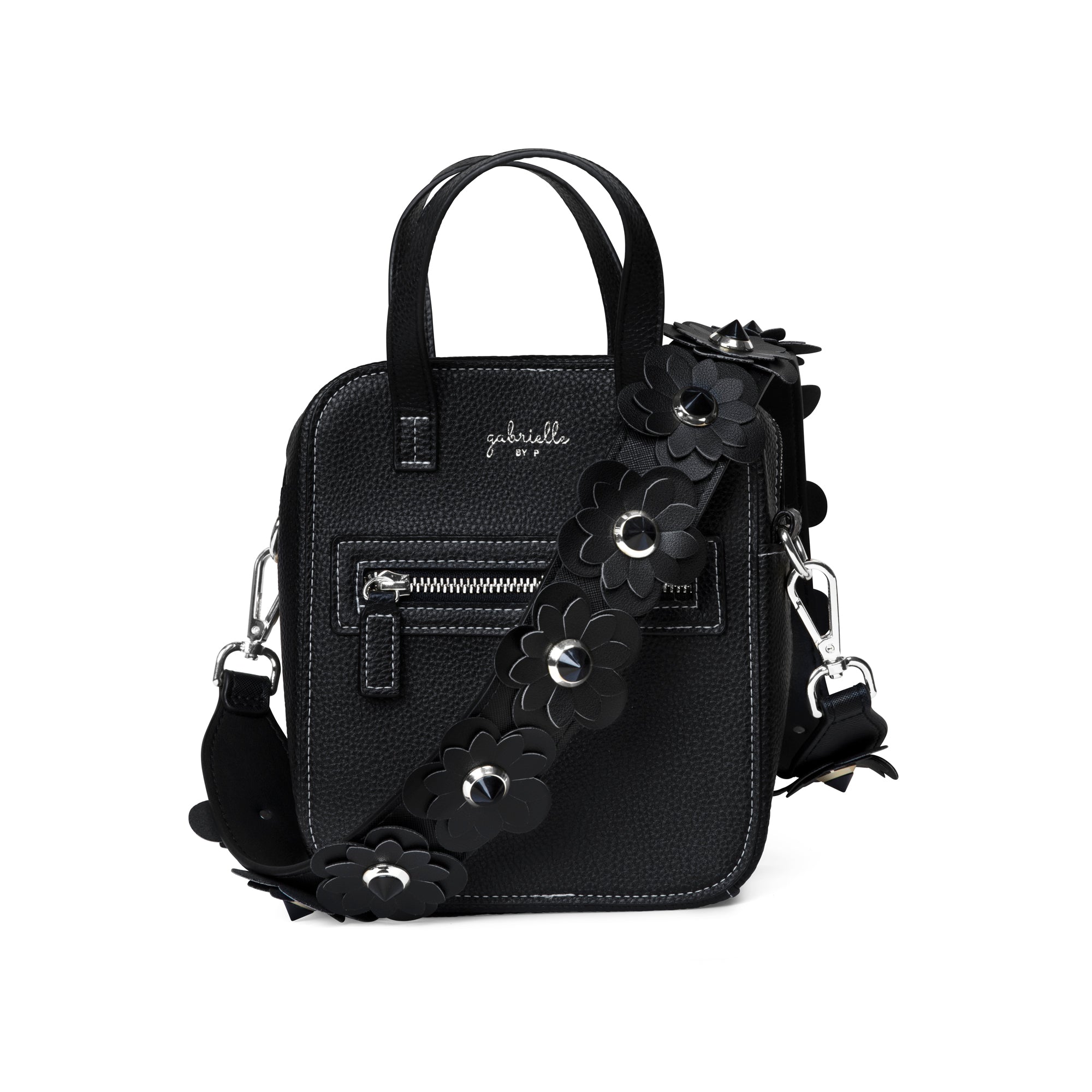 KIt: Aurora Bag Black + Blossom Black Silver