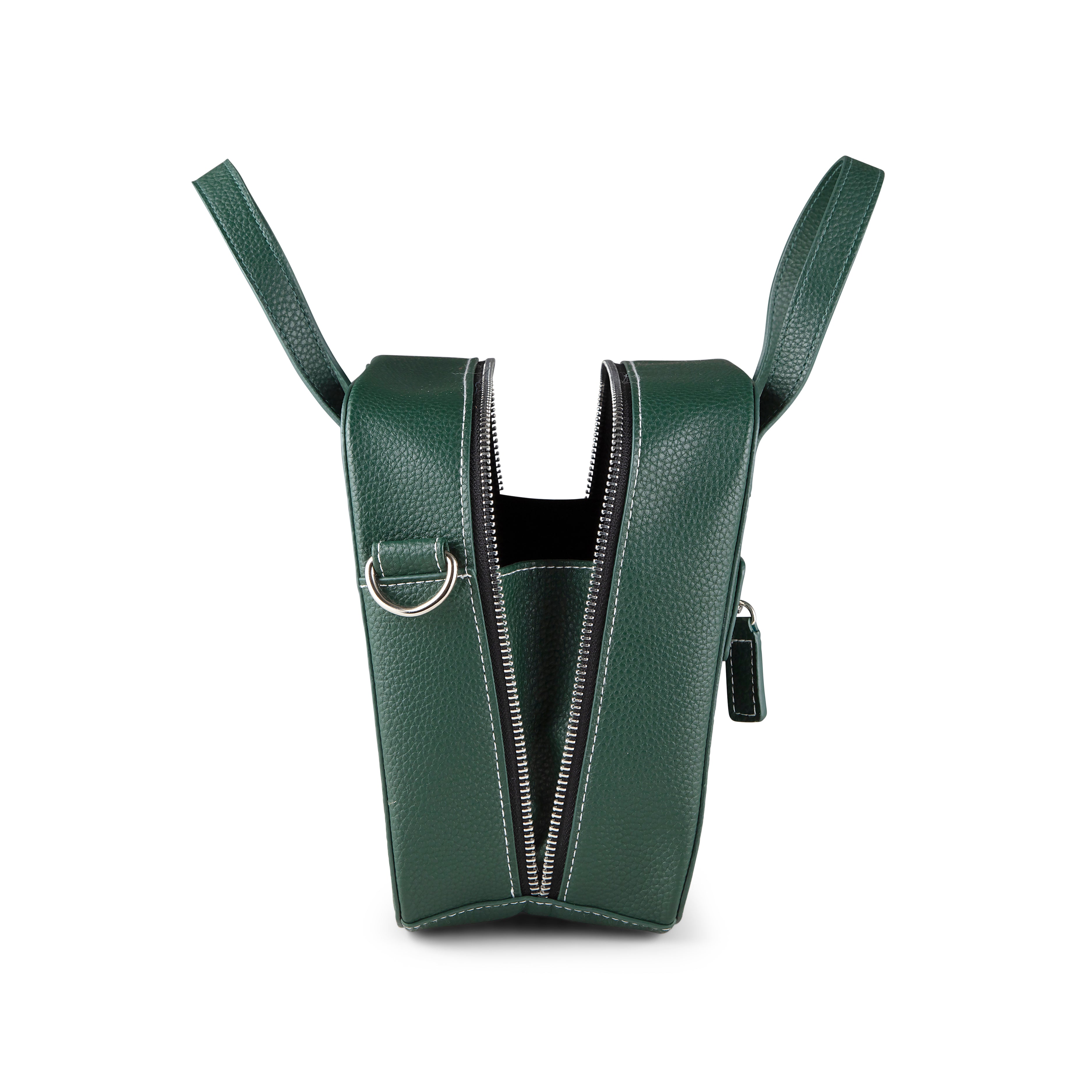 Aurora Green Bag Silver