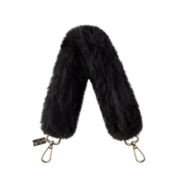 Top Handle Faux Fur Bag Strap Gabriellebyp