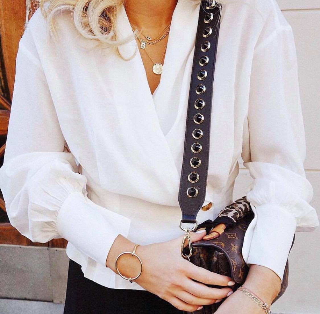 Studded Bag Strap "Regular Length"