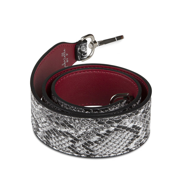 Snakeskin Bag Strap Short Length