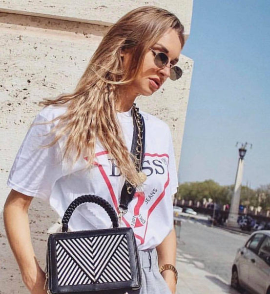 Studded new arrivals bag strap
