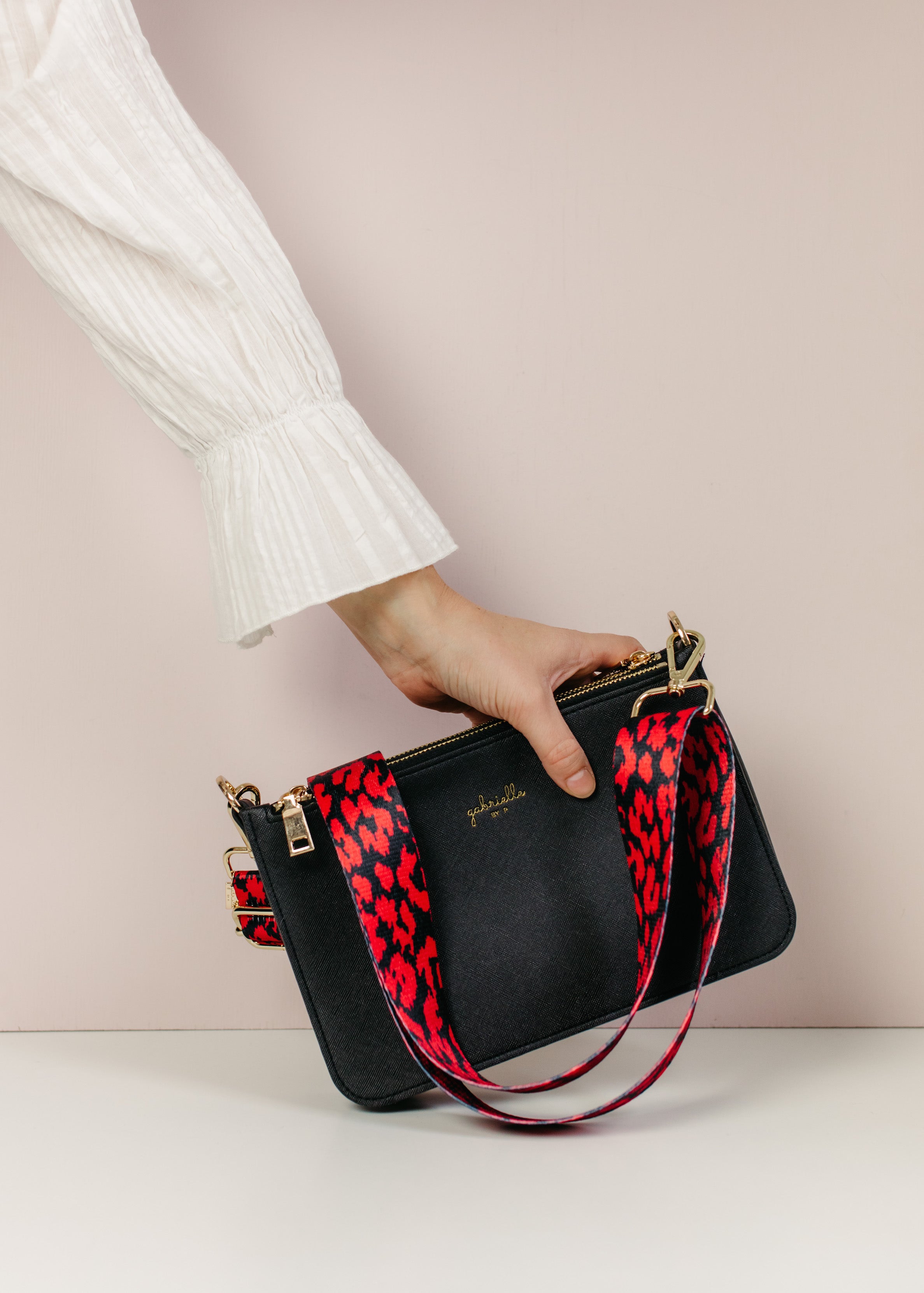 Adjustable Leopard Bag Strap