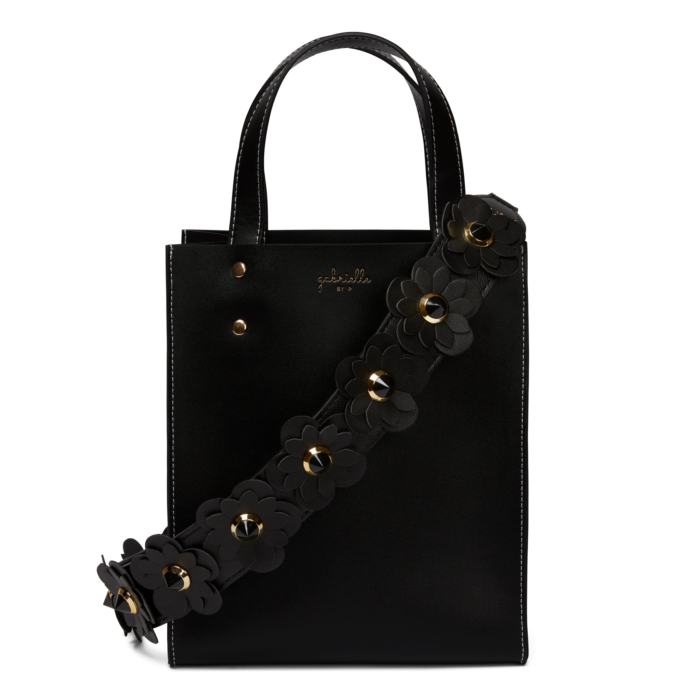 Leoni Tote Large + Blossom Black (hög efterfrågan - leverans vecka 10)