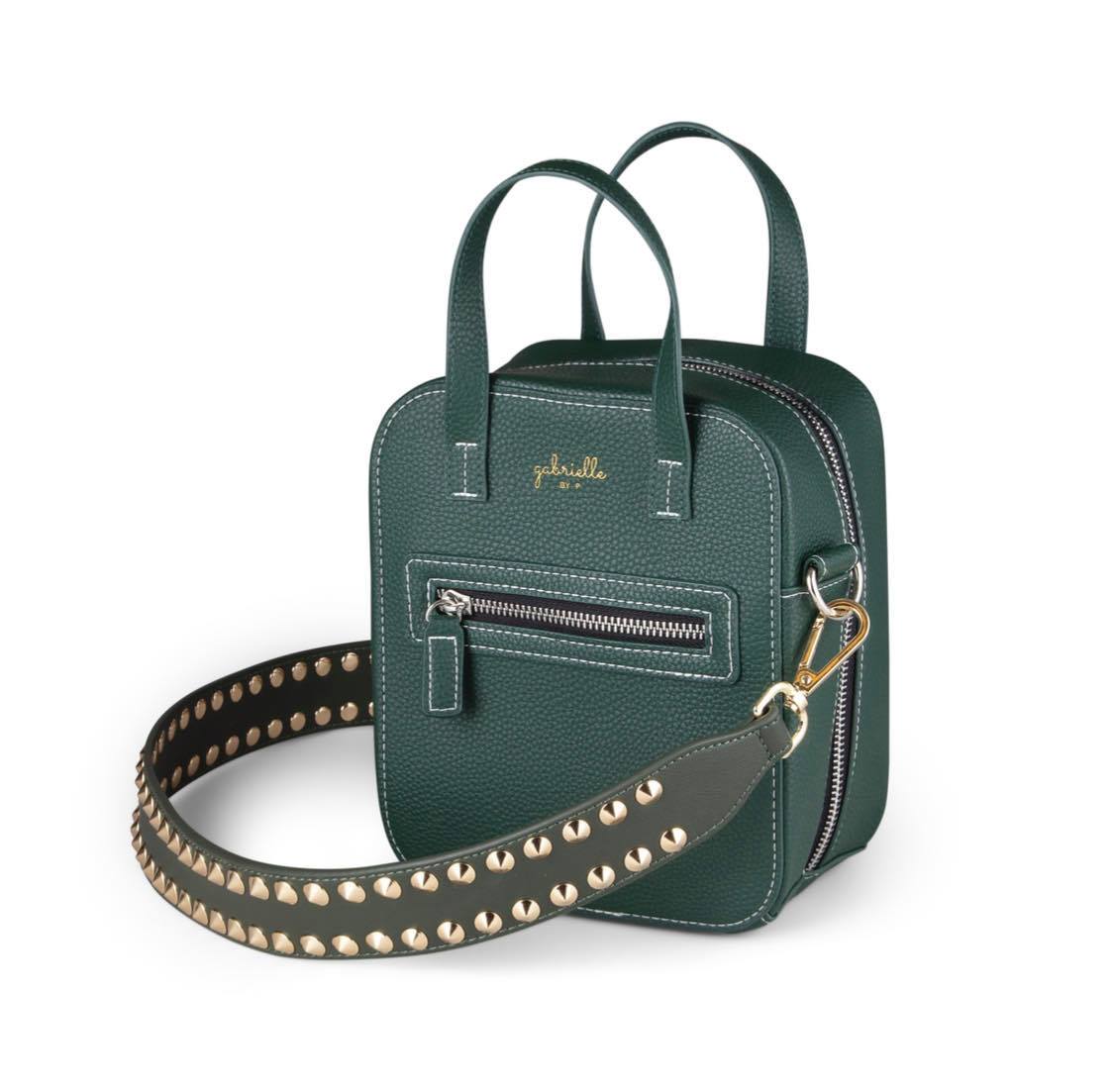 Aurora Bag + Double Stud Green (Reg Length)