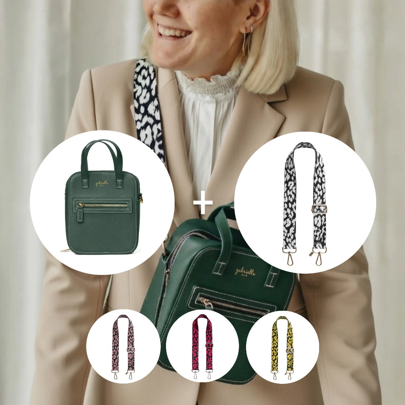 Kit: Aurora Green + Leopard Strap Silver