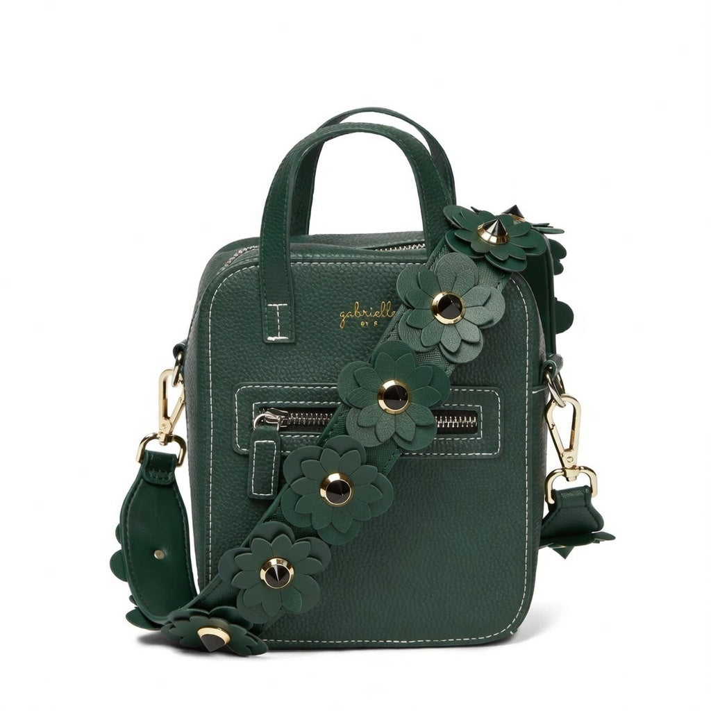 aurora bag green + blossom green