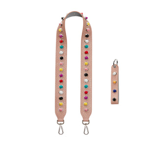 Pink Rainbow Kit (Bag Strap Long + Key Ring)