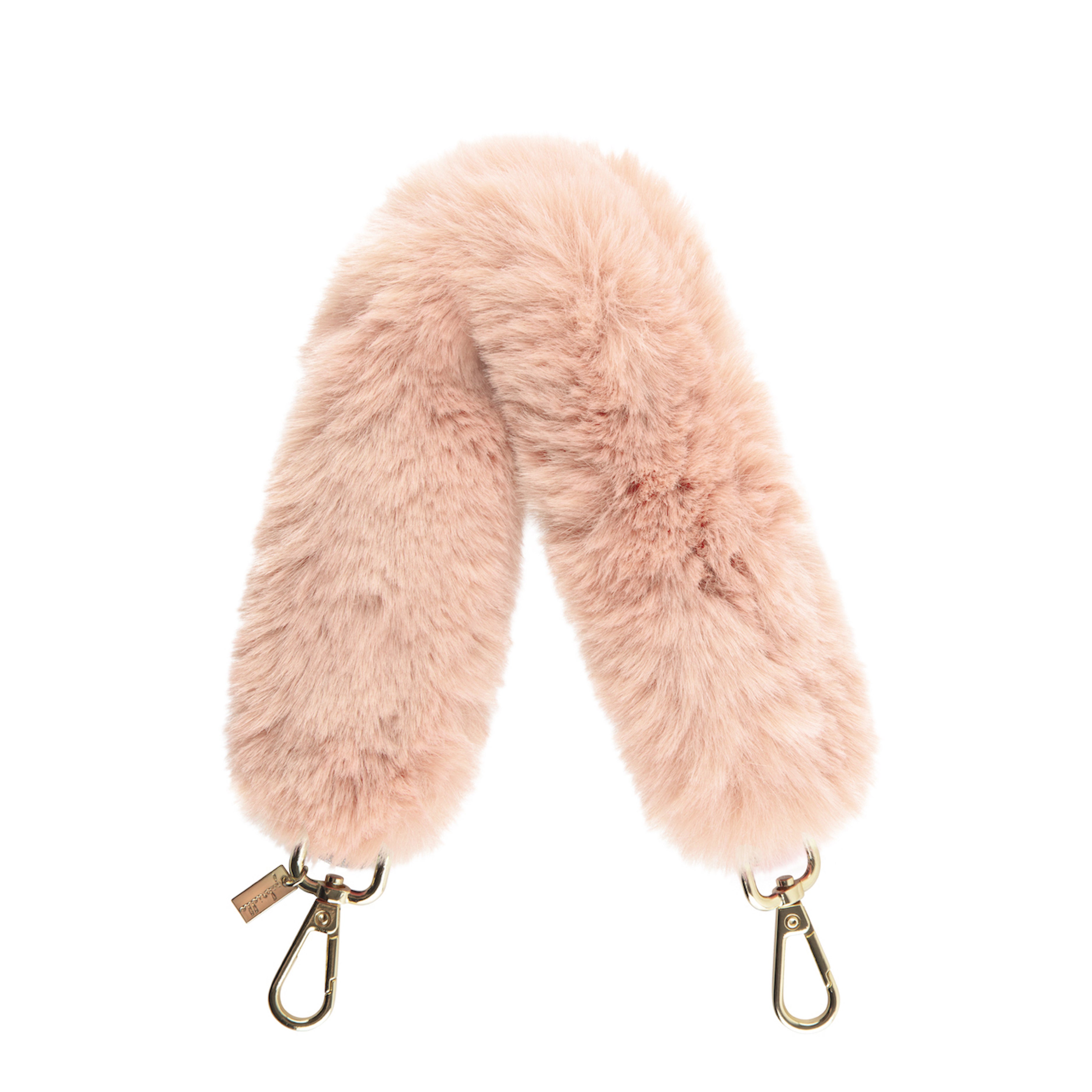 Faux fur bag strap hotsell