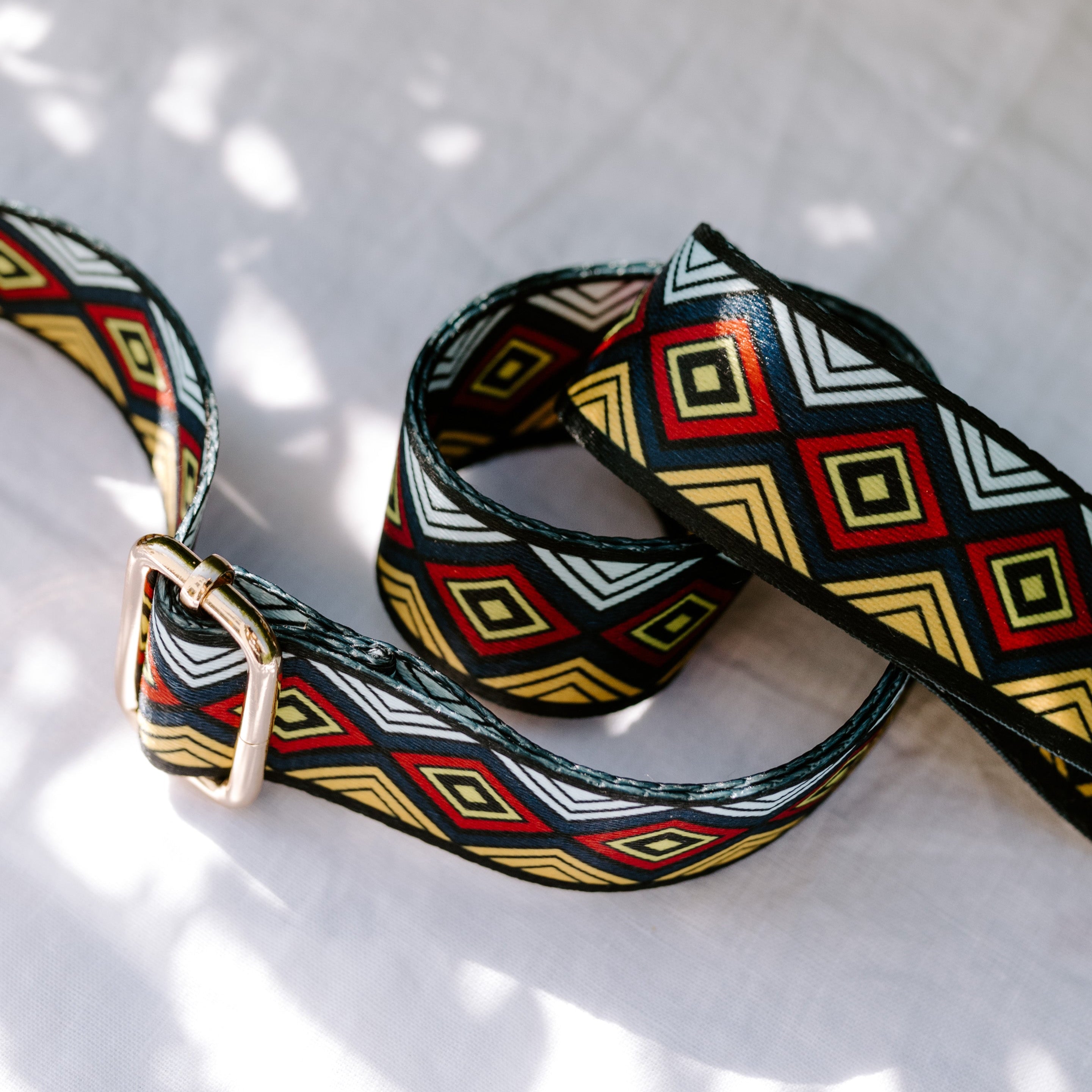 Adjustable Wavy Woven Strap