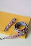 Pink Rainbow Kit (Bag Strap Regular + Key Ring)