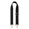 Black Adjustable Woven Bag Strap