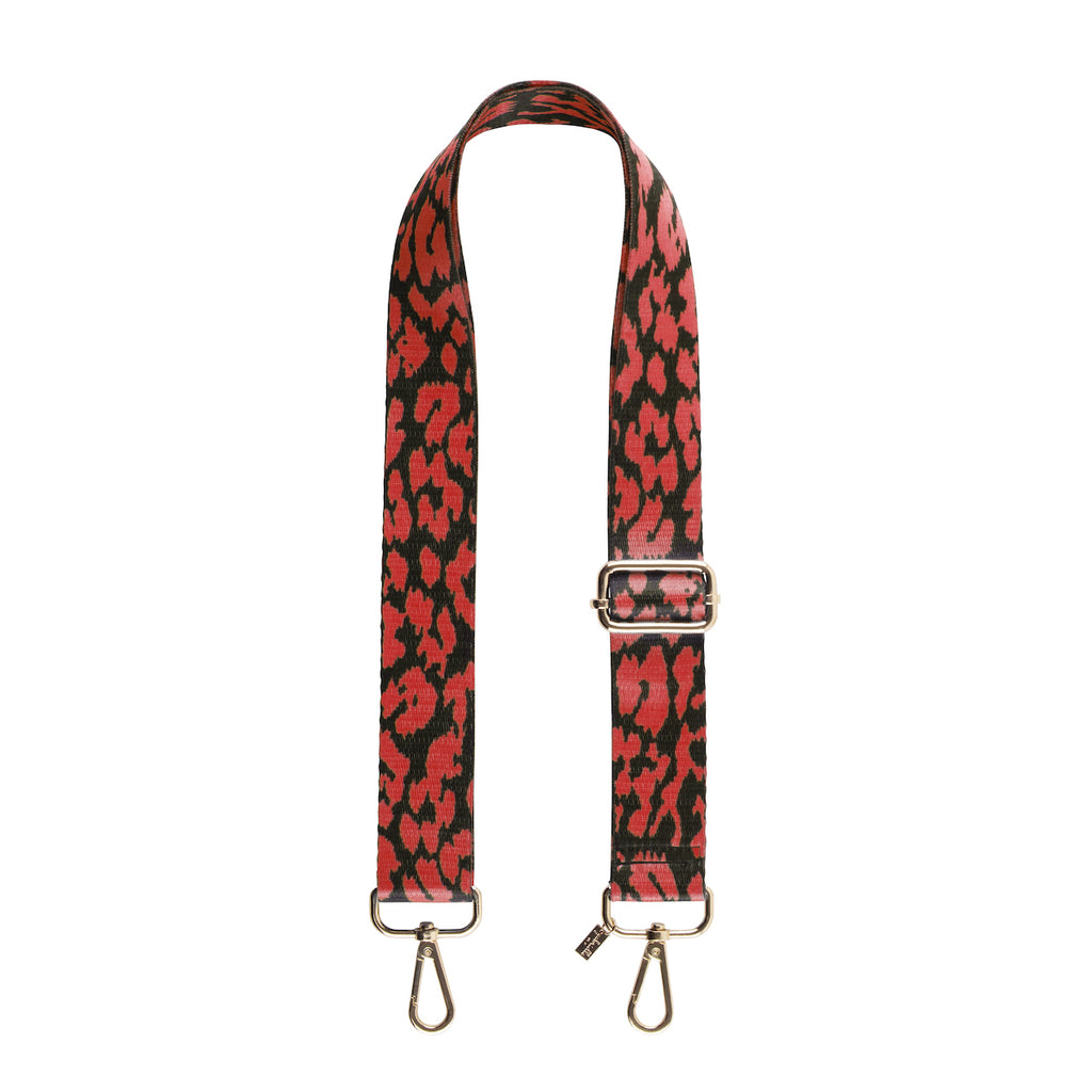 Adjustable Leopard Bag Strap - Gabriellebyp