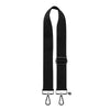 Black Adjustable Woven Bag Strap