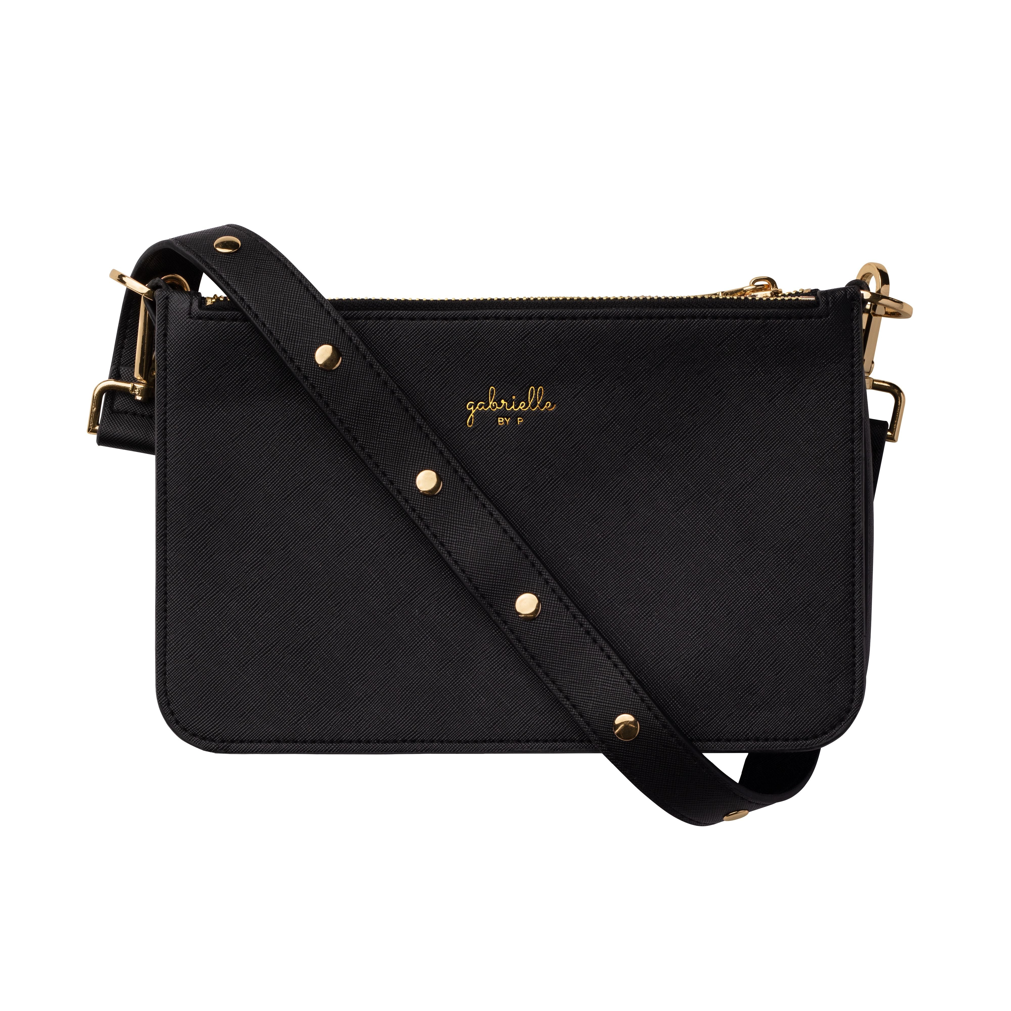 Classic Triple Zipped Vegan Bag