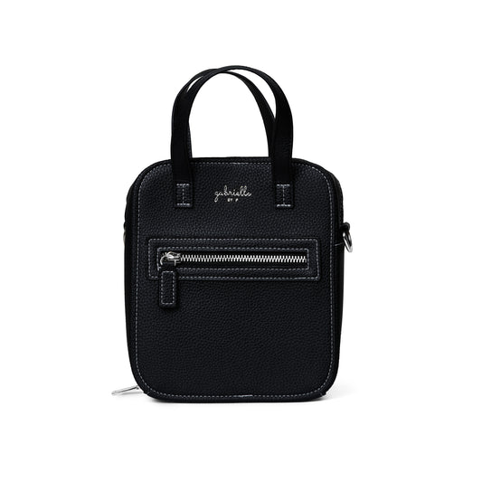 Aurora Black Vegan Bag